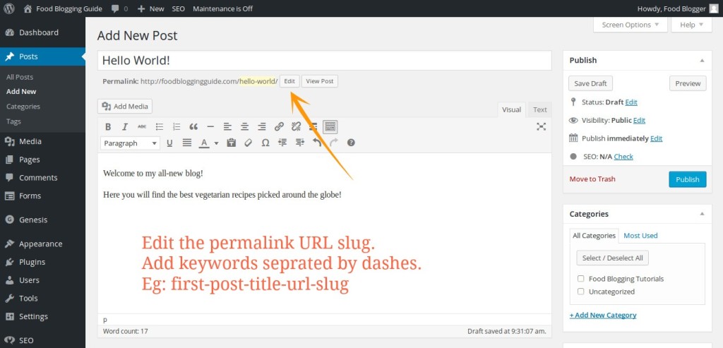Add-Post-WordPress-URL-Slug