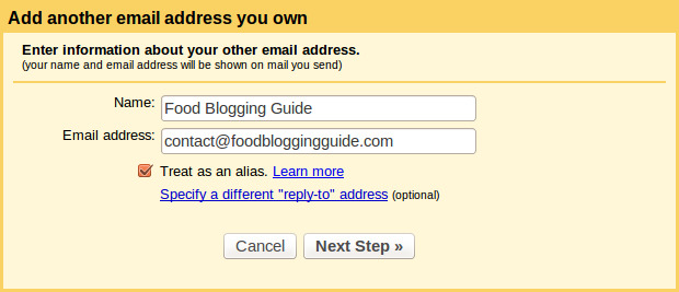 Gmail-Domain-Address
