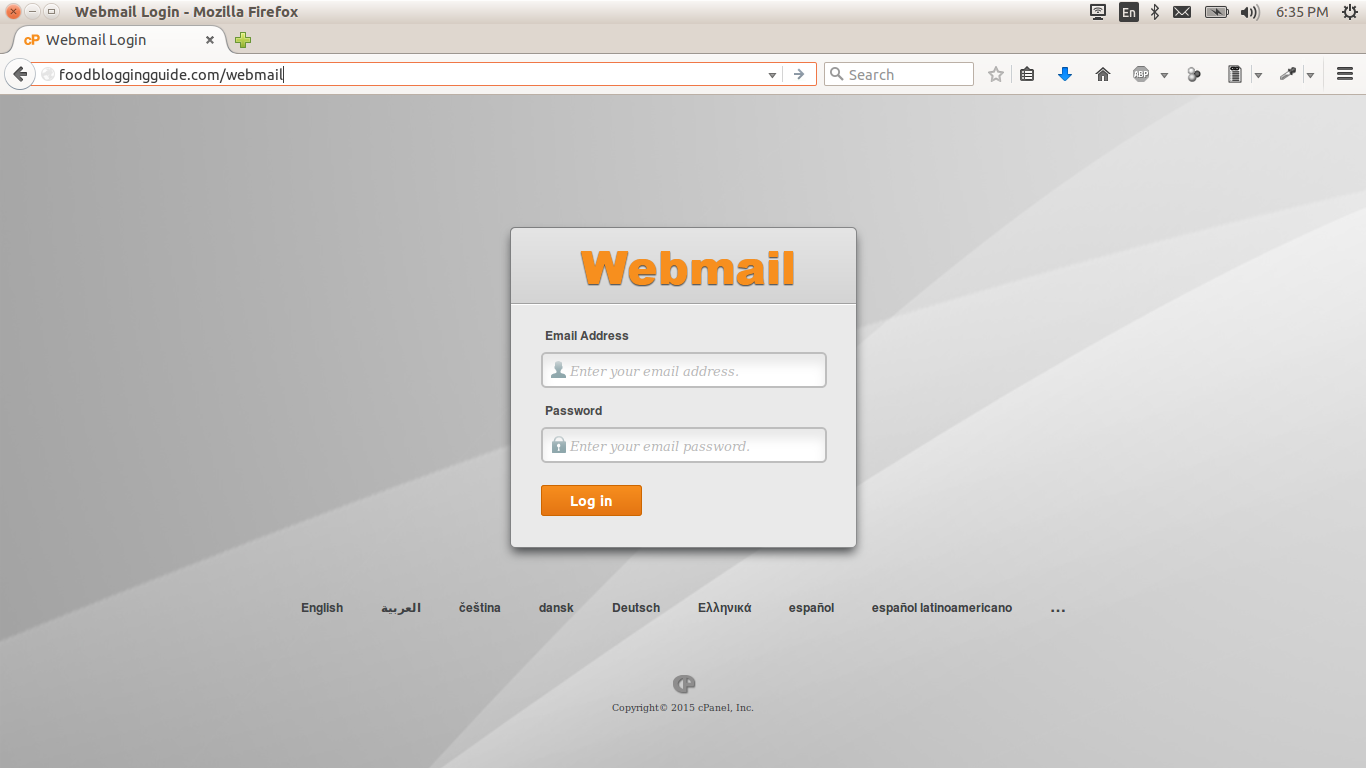 Webmail-cPanel-Hostgator